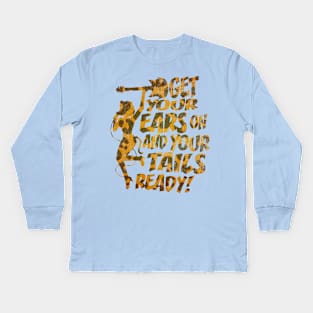 GET YOUR EARS ON _02 Kids Long Sleeve T-Shirt